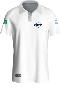 Camisa Polo Masculina CBTP 2024 - Branca.
