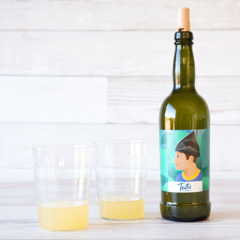 Sidra Asturiana TEITU x 6 Unidades (Botella 750 cc.) - Tienda de Sidras