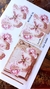 NUEVO TRANSFER COLOR. OURHOBBY. Mariposa Rosa x 4 (A4) en internet
