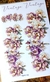 NUEVO TRANSFER COLOR. OURHOBBY. Flores violetas (A4) - comprar online