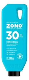 Protector Solar Zono Crema Fps 30 Con Vitamina E X 200ml