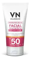 Protector Solar Facial Invisible Vn Villeneuve Fps50 X 50ml Agregar a favoritos $ 19.299