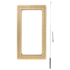 Tear Retangular de prego com 40 x 20 cm Brinde Agulha