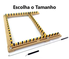 Tear Retangular Regulável - Pinos Plásticos