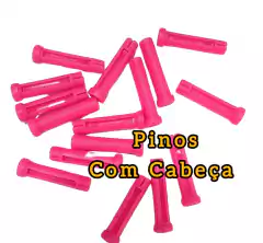 Avulso Pinos plásticos Rosa - Tear Brasil