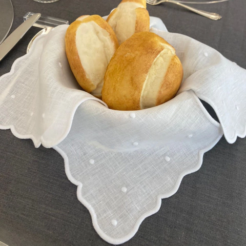 Toalha Para Cesta De Pão Cobre Pão