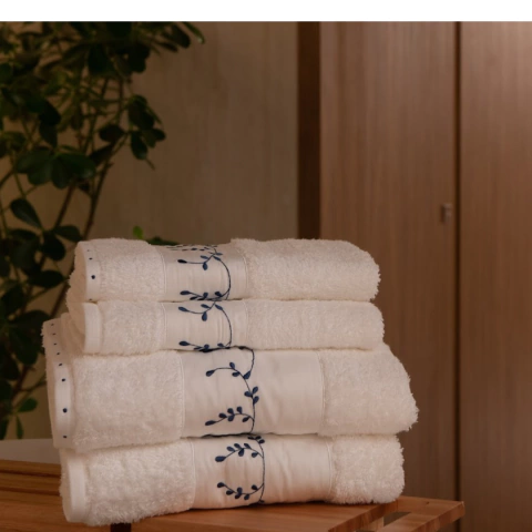 Jogo de Banho 5 Peças 100% Algodão Egípcio 550 Gm²Jardim Secreto - comprar online