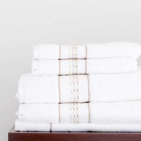 Jogo de Banho 100% Algodão Egípcio 600gr/m² 5 Peças Laguna - comprar online