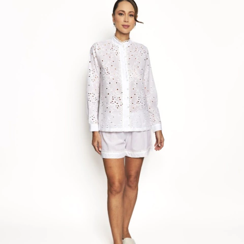 Short Doll Sardenha Branco - comprar online