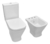 ROCA GAP RIMLESS INODORO + DEPOSITO + BIDET + ASIENTO