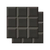 REALONDA PORC. 33.3X33.3 PATTERN NEGRO (H.A.S) - comprar online