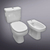 ROCA MONACO COMBO INODORO + DEPOSITO + BIDET + ASIENTO - comprar online