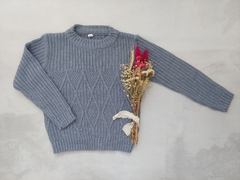 SWEATER TEJIDO ROMBO AERO
