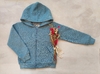 CAMPERA FRIZADA CELESTE