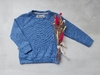 BUZO WAFFLE AZUL