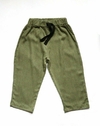 PANTALON DE LINO VERDE