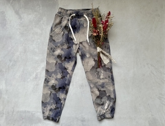BABUCHA RUSTICA CAMUFLADA AZUL