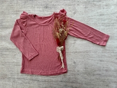 REMERA DE MORLEY MANGA PRINCESA ROSA