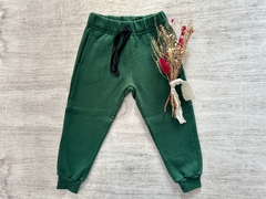 BABUCHA PUÑO FRIZADA VERDE INGLÉS