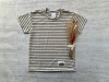 REMERA RAYADA NEGRA