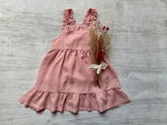 VESTIDO PLUMETI ROSA