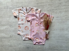 BODY VOLADITOS ANIMALITOS ROSA - comprar online