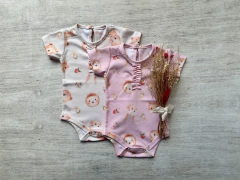 BODY VOLADITOS ANIMALITOS BEIGE - comprar online