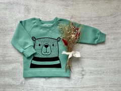 BUZO FRIZADO BEAR AQUA