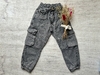 JOGGER DE JEAN CARGO GRIS