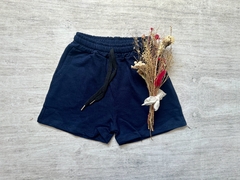 SHORT RUSTICO AZUL MARINO