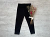 CALZA LYCRA FRIZADA NEGRA