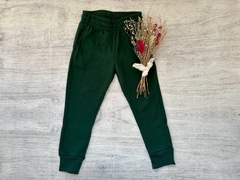 BABUCHA FRIZADA PUÑO BOLSILLOS VERDE INGLES