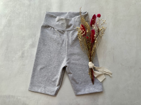 BIKER CINTURA ANCHA GRIS