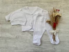 AJUAR 3 PIEZAS CON BATITA BLANCO - comprar online