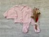 AJUAR 3 PIEZAS CON BATITA ROSA - comprar online