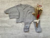AJUAR 3 PIEZAS CON BATITA GRIS - comprar online