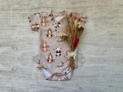 BODY BOTONES SELVA BEIGE - comprar online