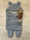 MANTA PORTAENFANT CORDERITO AZUL - comprar online