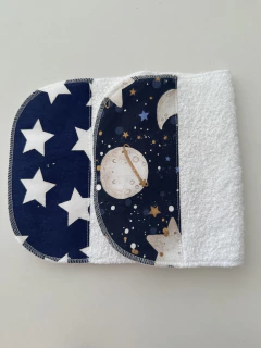 SET BABITAS X2 PLANETAS/ESTRELLAS AZUL - comprar online