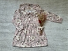 VESTIDO CUELLO PRINCESA FLOREADO ROSA