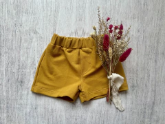 SHORT RUSTICO MOSTAZA