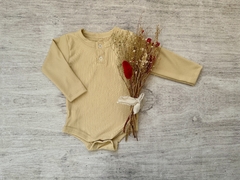 BODY DE MORLEY CON BOTONES BEIGE