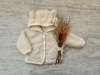 CAMPERA DE PIEL BEAR NATURAL