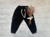BABUCHA CARGO DE GABARDINA NEGRA