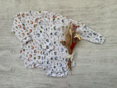 BODY MANGA LARGA BOTONES BOSQUE - comprar online