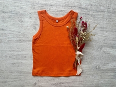 MUSCULOSA BASICA NARANJA