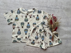 CONJUNTO-PIJAMA GLOBOS AEROSTÁTICOS