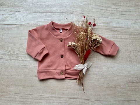 SAQUITO CON BOTONES ROSA - comprar online