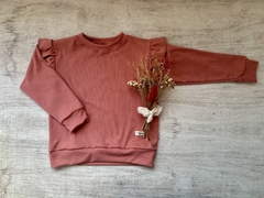 BUZO DARLON CON VOLADITOS ROSA - comprar online