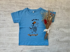 REMERA DINO AZULINA